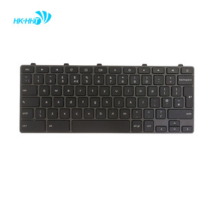 Bàn phím HK-HHT màu đen UK cho Dell Chromebook 3100 2xd6t 02xd6t với khung các bộ phận máy tính khác - Product Image 2
