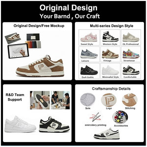 נעלי הליכה קלות משקל, נוחות ועמידות, נעלי ספורט נושמות, נעלי אופנה לרחוב, לנשים וגברים. - Product Image 2