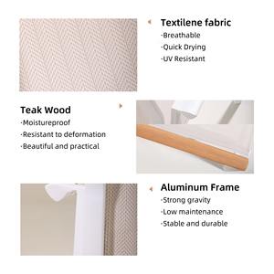 Ensemble de table à manger de bistrot en aluminium tout temps Meubles de jardin, de café et de restaurant Table et chaises d'extérieur à usage commercial - Product Image 4