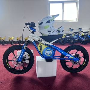 Vélo de course populaire à 2 vitesses avec cadre en alliage d'aluminium, vélo d'équilibre pour enfants, frein à disque hydraulique, pneu de 16 pouces, vélo électrique pour - Product Image 6