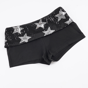 Trendy Women’s Y2K Sexy Star <b>Sequin</b> Tight Booty Shorts Nightclub Hip Hugging Hot <b>Pants</b> - Product Image 6