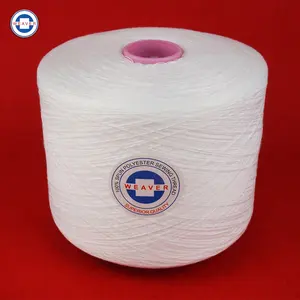 100% spun polyester yarn factory in hebei China