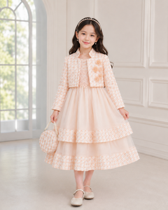 ชุดเจ้าหญิงตาข่ายสุดหรูพร้อมกระเป๋าแจ็คเก็ตสำหรับงานแต่งงาน - Product Image 4