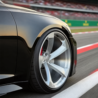 Jantes forgées OEM à profil profond concave, finition brossée argentée directionnelle, 5x114.3, 18-22 pouces pour Audi Q5 Q7 Q8 A4 Land Rover Rolls-Royce