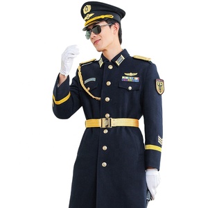 Cappotto <span class=keywords><strong>di</strong></span> lana monopetto <span class=keywords><strong>di</strong></span> alta qualità per gli uomini nuovo Design cappotto invernale per le guardie <span class=keywords><strong>di</strong></span> <span class=keywords><strong>sicurezza</strong></span> - Product Image 2