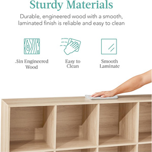 <strong>8</strong> <strong>Cube</strong> Storage Organizer 11in <strong>Shelf</strong> Opening Bookcase Display <strong>Shelf</strong> Suitable for Home Office Toy Book Storage Large Capacity - Product Image 5