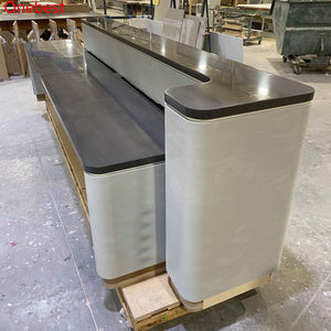 نوعية ممتازة مخصصة اللون كوريان أثاث الأسنان مكتب استقبال عيادة طبية لشخصين - Product Image 4