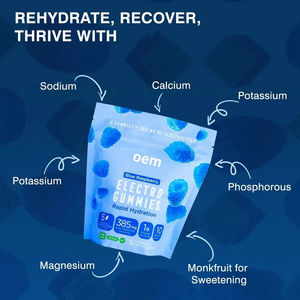 OEM/ODMクレアチン電解質グミボディービルスポーツエネルギーブースター急速水和電解質グミ - Product Image 4