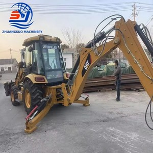 Chargeuse-pelleteuse Caterpillar 420F d'occasion, chargeuse haute performance, chargeuse-pelleteuse sur roues Caterpillar - Product Image 2