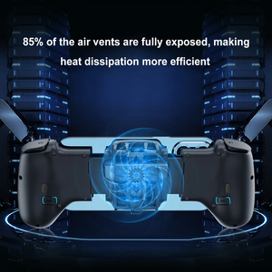 Manette de <span class=keywords><strong>jeu</strong></span> télescopique 2 en 1 KJ02, type C, refroidissement sans fil, contrôleur de <span class=keywords><strong>jeu</strong></span> mobile, double joystick pour téléphone Android IOS, Switch, <span class=keywords><strong>PC</strong></span> - Product Image 2