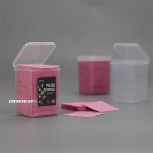 Rosa Wimpern verlängerung kleber Reinigungs entferner Vlies pads Wimpern kleber Düse fussel freie Reinigungs tücher - Product Image 5