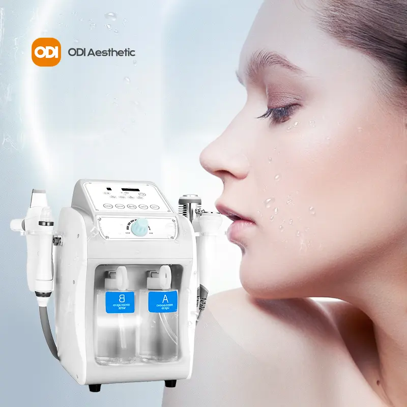 Spa Hydraofacial Skin Care Microdermabrasion Aqua Peel Cleaning Hydrating Hydro Hydra 6 In1 H202 Beauty Machine Facial Machine
