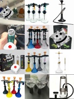 Chicha électronique personnalisable en petite série avec logo, rechargeable, saine, à température réglable longue durée, livrée en valise