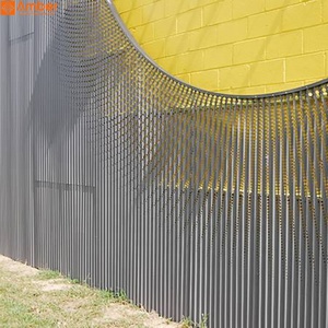 Panneaux de façade en aluminium sur mesure, tôle perforée décorative à motifs pour revêtement mural extérieur commercial - Product Image 5