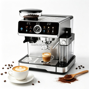 Cafetera Espresso Aifa OEM 4 en 1 con Tanque de Leche para Cold Brew, 20 Bares, Bomba ULKA Italiana, Molinillo 3 en 1 y Medidor de Presión - Product Image 1