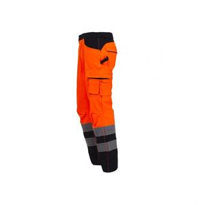 Pantalones DE TRABAJO EAN 8033546385197, pantalones de trabajo Cargo, color naranja claro, color fluo, color naranja claro, de trabajo, de carga, de la marca EAN - Product Image 4