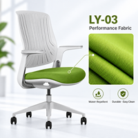 Chaise de bureau ergonomique pivotante en maille, vente directe usine, pour ordinateur, Sillas DeOficina, échantillon gratuit