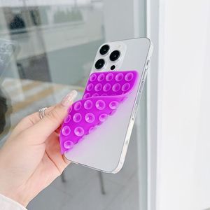 Portable Rubber Adhesive Phone Holder with Antislip Suction Cup OPP Bag Package for Cell Phones Made in China - Product Image 3