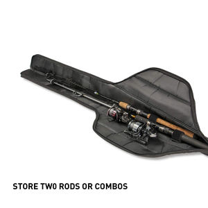 Sac de rangement portable pour cannes à pêche, léger et pliable, pour 2 cannes avec moulinets, équipement de pêche, <span class=keywords><strong>voyage</strong></span> - Product Image 2