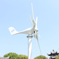 Générateur éolien portable FLYT 800W 12V 24V 48V pour usage domestique, petit générateur éolien domestique, 6 pales en fibre de nylon