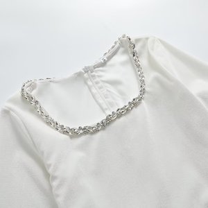 TAOP&ZA 2026 Nuovo Abito in <span class=keywords><strong>Velluto</strong></span> da Donna Stile Francese con Scollo Quadrato, Vita Sottile e <span class=keywords><strong>Maniche</strong></span> <span class=keywords><strong>Lunghe</strong></span> Decorate a Mano 20253 - Product Image 4