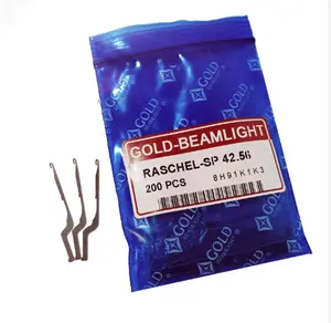 Gold-beamlight latch needle raschel knitting needle RASCHEL-SP 42.56 for warp knitting machine