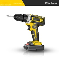Perceuse sans fil de qualité industrielle 21V avec mandrin sans clé de 10 mm, 35 Nm pour la construction, 1650 tr/min