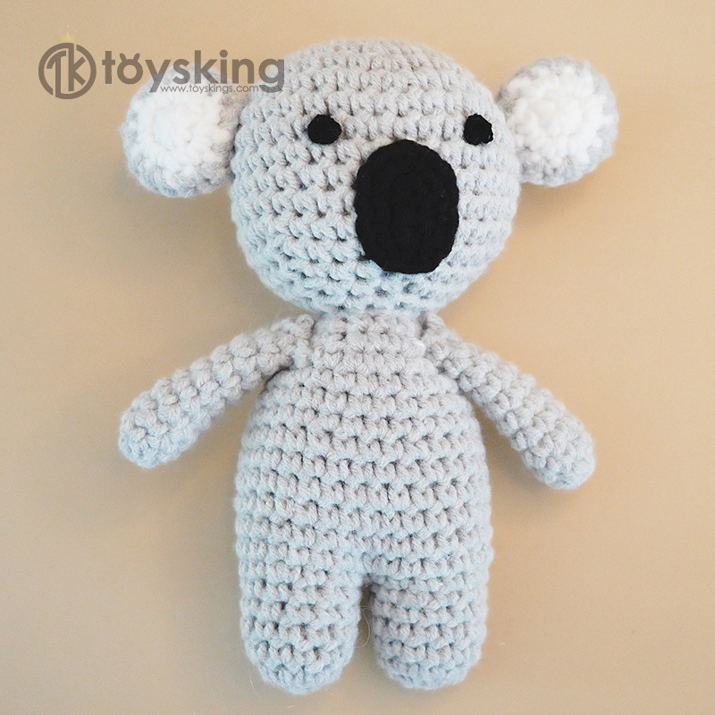 Poupée koala grise