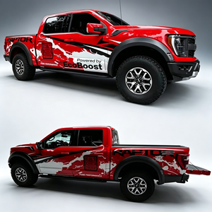 Kit d'autocollants graphiques latéraux résistants aux UV et imperméables pour les camionnettes Raptor et Ranger, décoration extérieure en <span class=keywords><strong>vinyle</strong></span> personnalisée - Product Image 2
