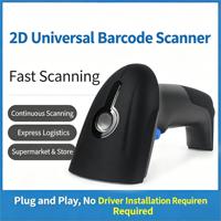 Escáner de Código de Barras Portátil SHUNQI RS232 USB HID con Teclado USB VCP y Puerto COM Virtual CMOS para PC, Android y Sistemas de Terminal Punto de Venta