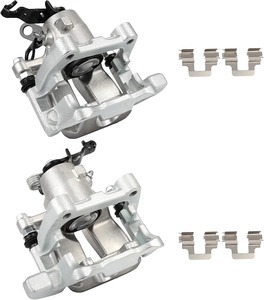 2 pièces étrier <span class=keywords><strong>de</strong></span> <span class=keywords><strong>frein</strong></span> avec support pour Audi A3 Volkswagen Golf GTI Jetta Rabbit 1K0615424M 343894 343895 19-B2976 19-B2977 - Product Image 1