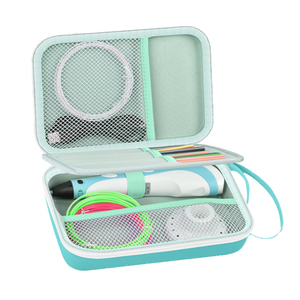 Étui étanche personnalisé en EVA pour <span class=keywords><strong>3Doodler</strong></span>+ Essentials/<span class=keywords><strong>3Doodler</strong></span> Flow, support de rangement pour stylo d'impression 3D, filament PLA, chargeur - Product Image 4