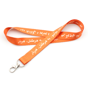 Cordón de poliéster personalizado Lebei con gancho de sublimación serigrafía correa para el cuello teléfono y titular de la tarjeta de identificación llavero - Product Image 5