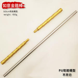 Black Myth Wukong juego periférico hecho a mano modelo Ruyi Golden Hoop Stick todo el adorno artesanal de Metal - Product Image 4