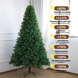 Encrypted Christmas <b>Tree</b> Cross-Border for Full-Size Pointed Hotel Mall Arrangement Decoration Floor-Standing Flame-Retardant - Product Image 5