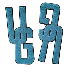 <strong>Custom</strong> Logo Iron-On Chenille Towel Embroidery <strong>Patches</strong> Eco-Friendly Fabric <strong>Patches</strong> for Clothing &amp; Hat Use <strong>No</strong> <strong>Minimum</strong> <strong>Order</strong> - Product Image 1