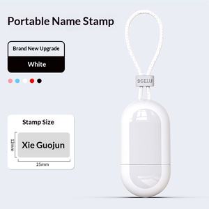 Gravure personnalisée de nom et signature manuscrite sur tampon personnel en plastique photosensible pour infirmière 1225 - Product Image 6