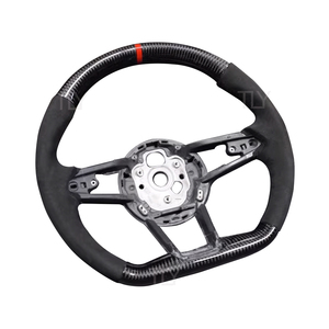   Volante de Fibra de Carbono para Modelos <span class=keywords><strong>Audi</strong></span> R8, Q5 <span class=keywords><strong>2019</strong></span>, RS6 C7, A5 2013, <span class=keywords><strong>A3</strong></span> 8Y 8V, A6 2017, TT 8N 2016 2015, S5 - Product Image 3