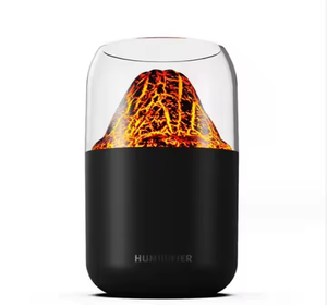 Nouveau Crack <span class=keywords><strong>Volcano</strong></span> 300ML Humidificateur Usb Mini Maison Chambre Atmosphère Calme Lumière Planète Pulvérisation Humidificateur - Product Image 1