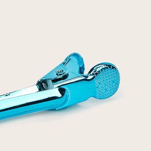 Pinzas para el Cabello de Metal Color Caramelo de 10 cm, Pinzas Tipo Cocodrilo para Uso Diario - Product Image 3