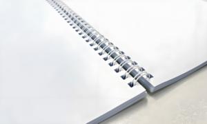 2025 Custom A5 B5 Cubierta de PVC personalizada Cuaderno en espiral Página forrada Diario de tapa dura Sublimación Encuadernación de hojas sueltas A6 Diario - Product Image 3