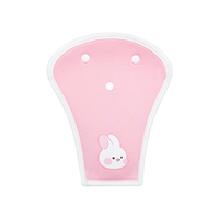 Siège auto pour enfants, protège-ceinture de sécurité pour bébé, coussin et ajusteur en forme de pomme, en coton tricoté, confortable pour bébé