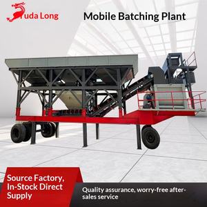 เครื่องผสมคอนกรีตแบบถังหมุนอัตโนมัติเต็มรูปแบบ สถานีผสมคอนกรีตแบบเคลื่อนที่สำหรับงานฐานราก  แบบเคลื่อนย้ายได้ - Product Image 5