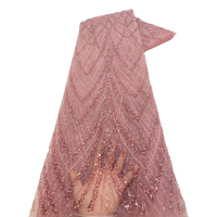 NI.AI Nouvelle robe de soirée en dentelle avec paillettes Technologie avancée Paillettes en tissu de dentelle à faible coût.