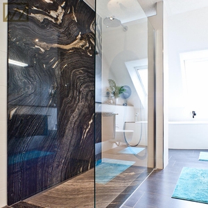 Dalle de <span class=keywords><strong>quartzite</strong></span> Namco couleur grain ondulé gris naturel comptoir îlot de cuisine salle de bain revêtement mural décoration dalle de <span class=keywords><strong>quartzite</strong></span>