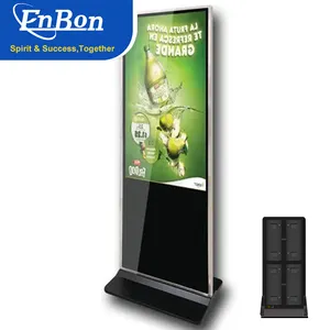 Máquina de publicidad P2.5 P3 P3.91mm, 55 pulgadas, resistente al agua, tótem, OEM, quiosco Digital, pantalla táctil Lcd, reproductor de publicidad