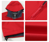 26 Nouvelles Vestes de Randonnée Imperméables en Gros, Personnalisables avec Logo DIY, Softshell à Capuche Unisexe, Coupe-Vent d'Hiver, Veste d'Extérieur pour Homme