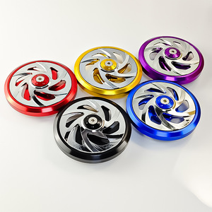 Qiangye Motorcycle Engine Fan Cover 21 In Universal Decorative Protective Accessory For <b>Cooling</b> <b>System</b> - Product Image 1