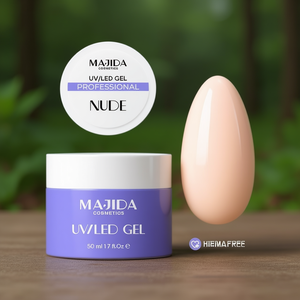 Majida Gel UV LED Nude 50ml, Gel Constructor Profesional, Libre de HEMA - Product Image 3