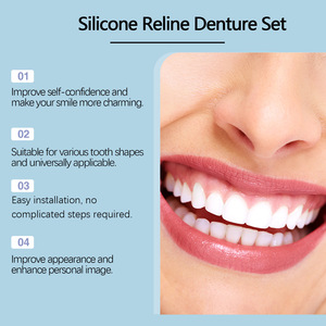 Juego de Dentaduras Postizas de Silicona de Venta Caliente para Diversos Tipos de Dientes, para Mejorar la Estética de la Sonrisa, Instalación Cómoda y Conveniente - Product Image 4